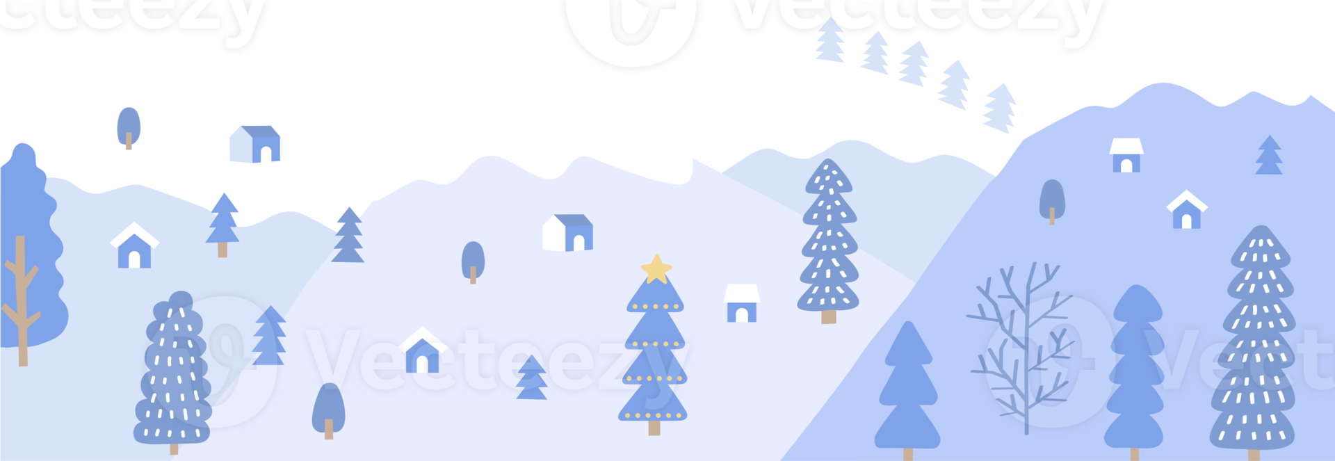 forest in the winter png