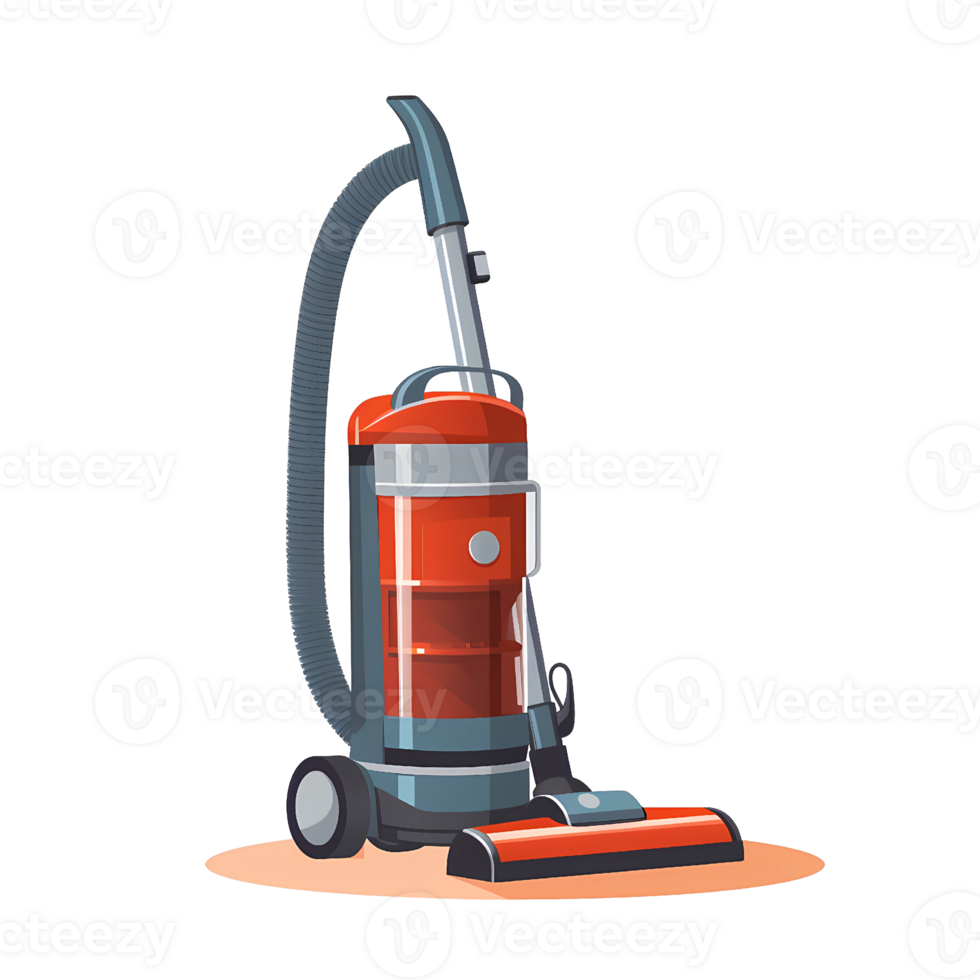 Ai generated vacuum cleaner illustration png