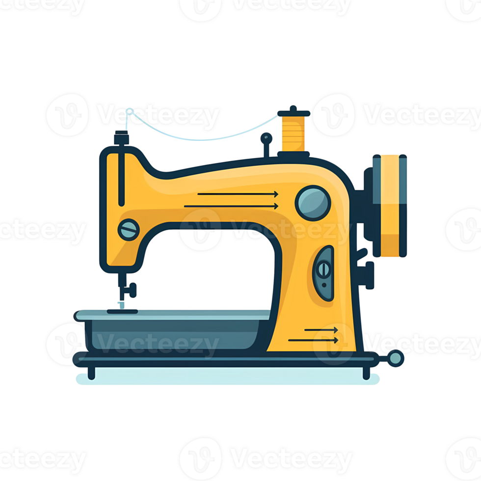 ai gerado de costura máquina ilustração png