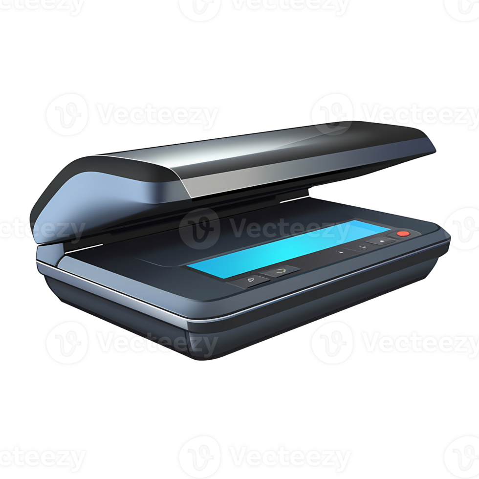 Ai generated scanner on a transparent background png