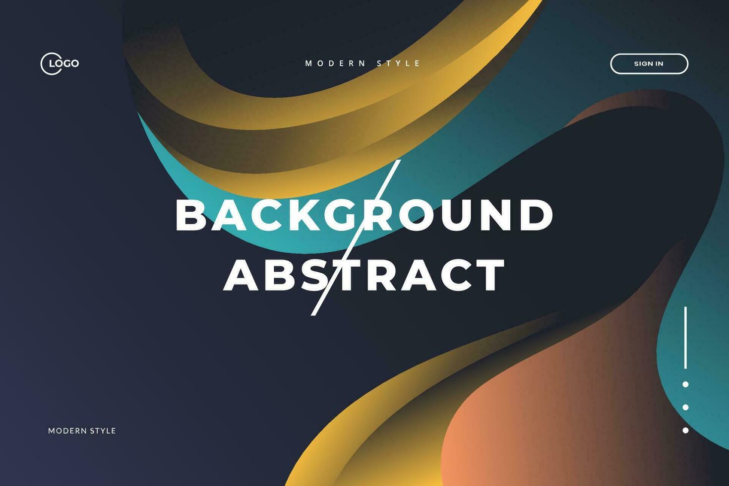 Black Colorful Abstract Background Wave was created with a modern and minimalist aesthetic in mind It would be perfect for a landing page or web app, and would also make a great mobile app background vector