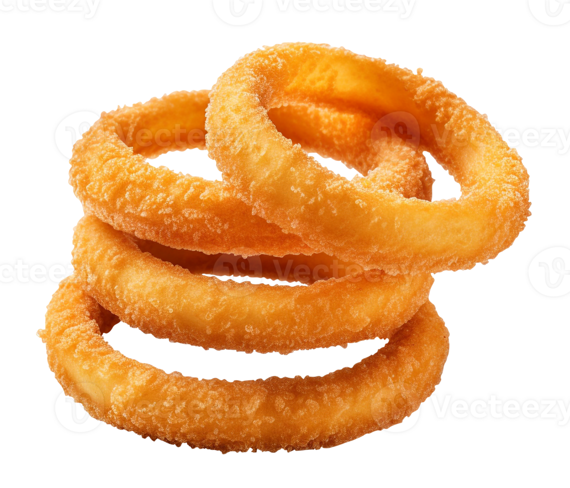 Onion Ring png Fried Ring png Fried Onion Ring png Onion Ring  transparent background Onion Ring without background, AI Generated