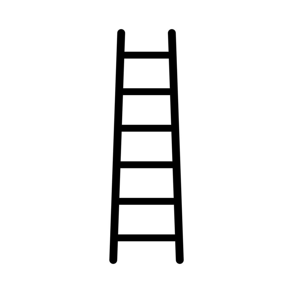 Ladder icon vector business symbol for graphic design, logo, web site, social media, mobile app, ui illustration