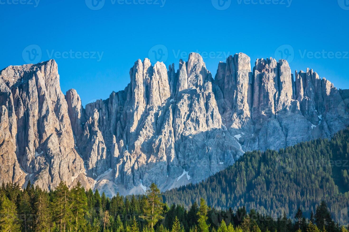 Peak of latemar in South Tyrol,Dolomite, Italy photo