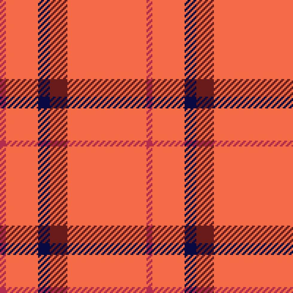 Tartan textile background of check fabric seamless with a vector pattern plaid texture.