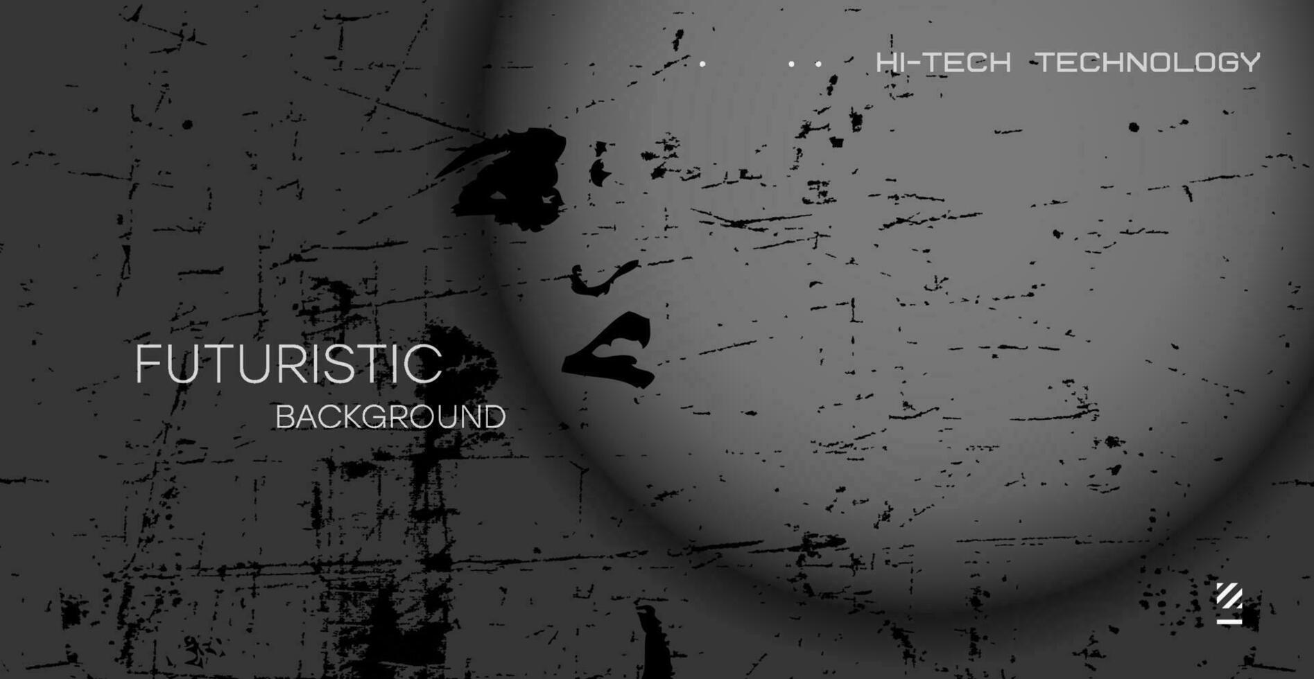 Black and white grunge background. Stone, asphalt, plaster, marble. vector