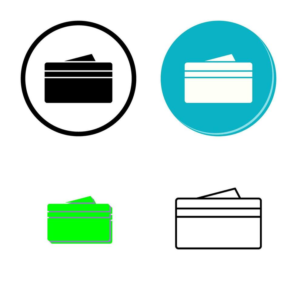 Unique Wallet Vector Icon