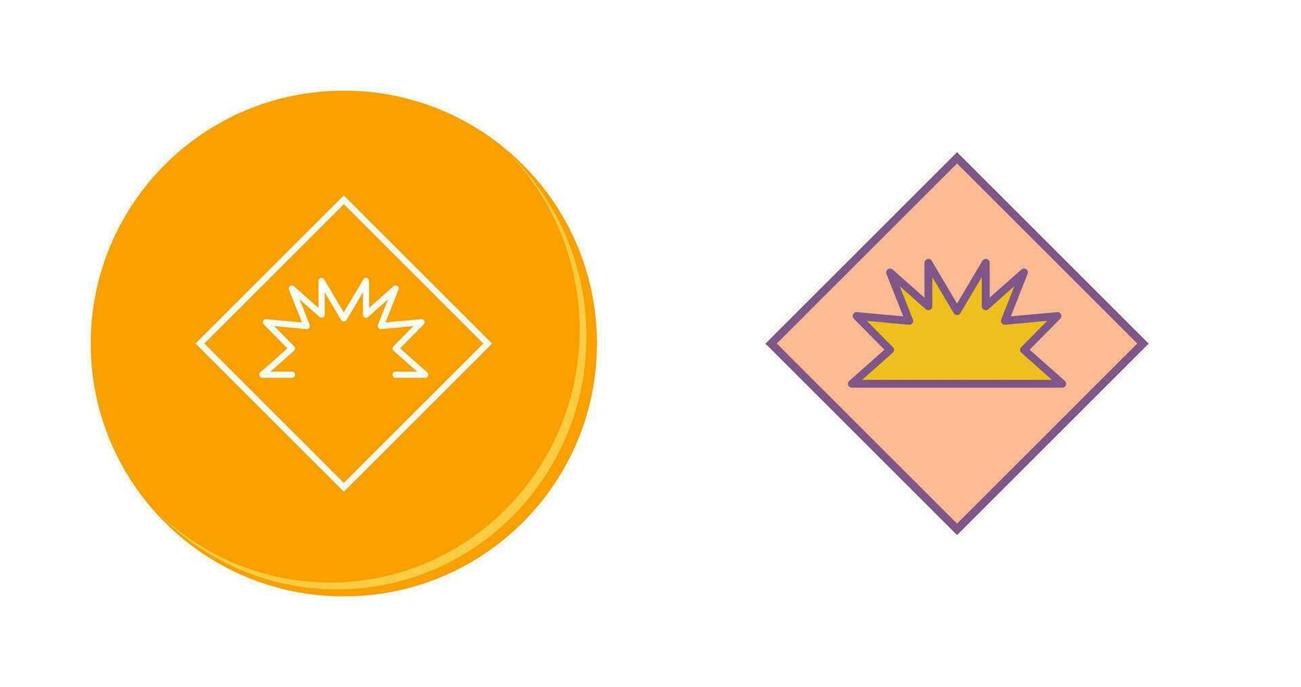 Danger of Welding Flash Vector Icon