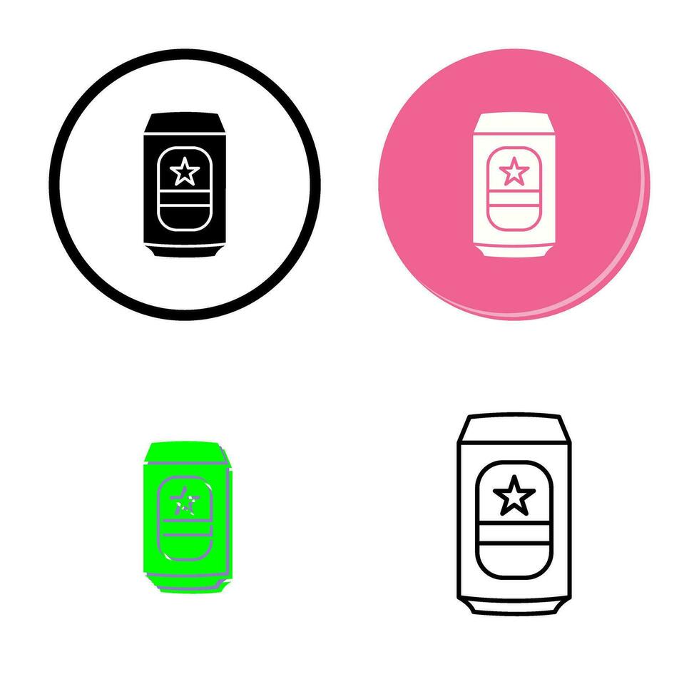 Beer Can Vector Icon