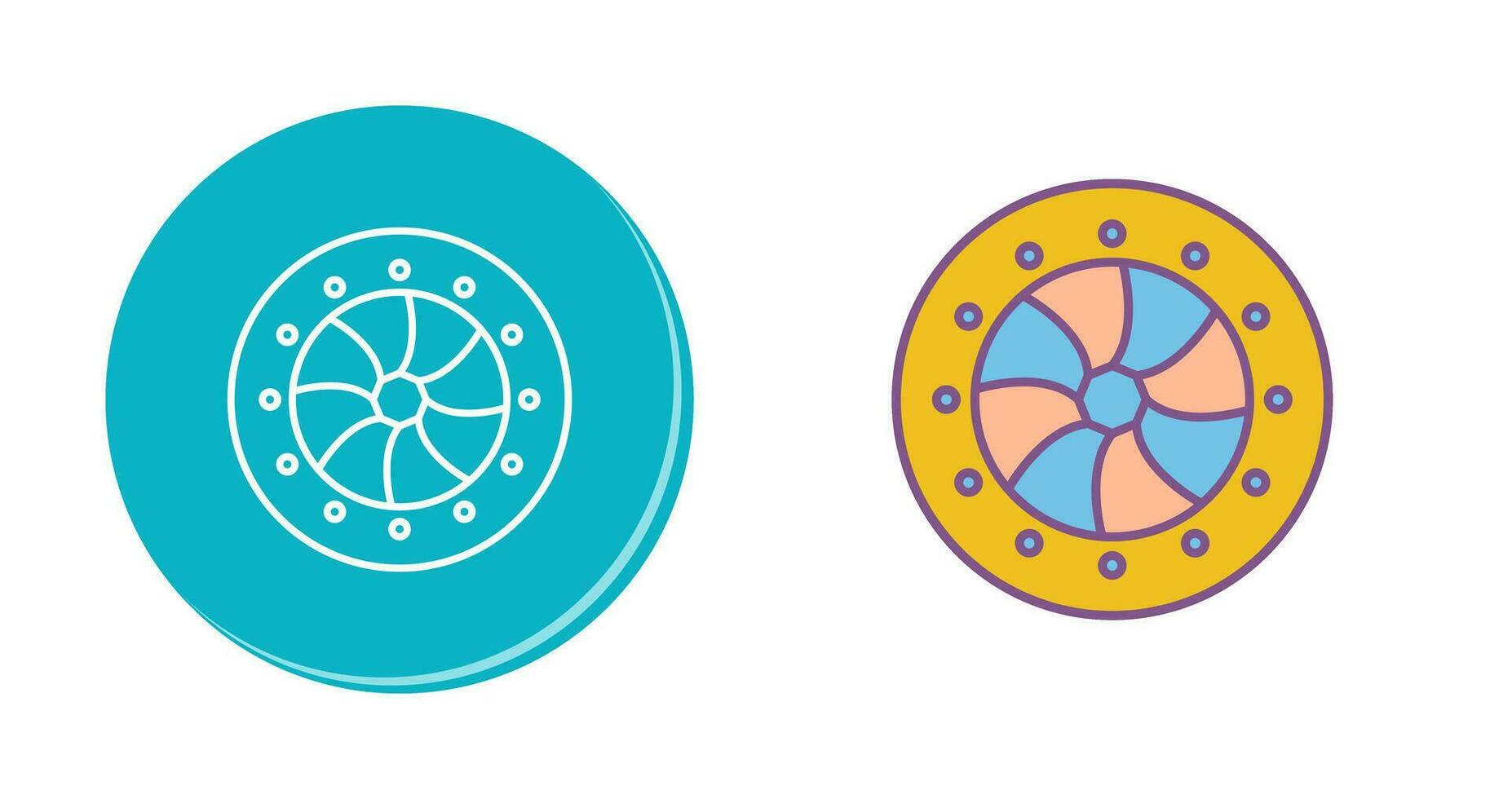 Unique Optical Diaphram Vector Icon