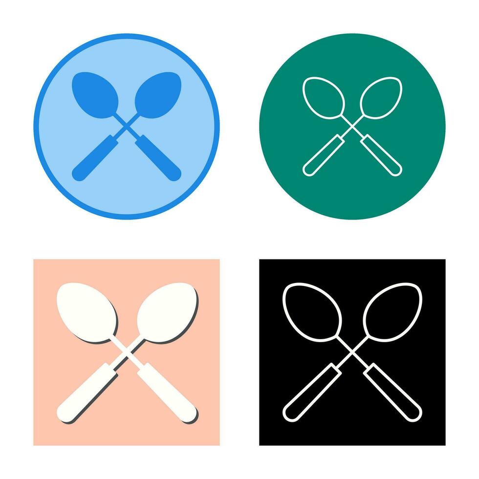 Spoons Vector Icon