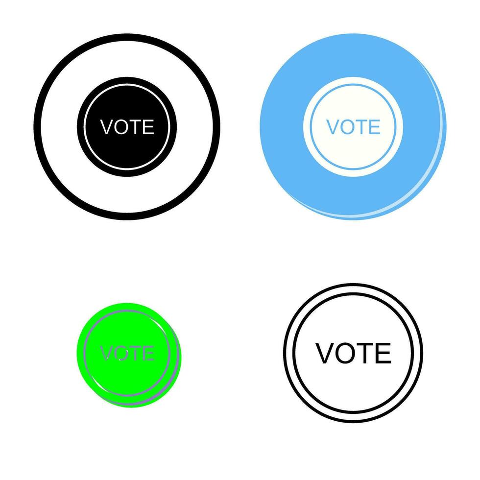 Vote Link Vector Icon