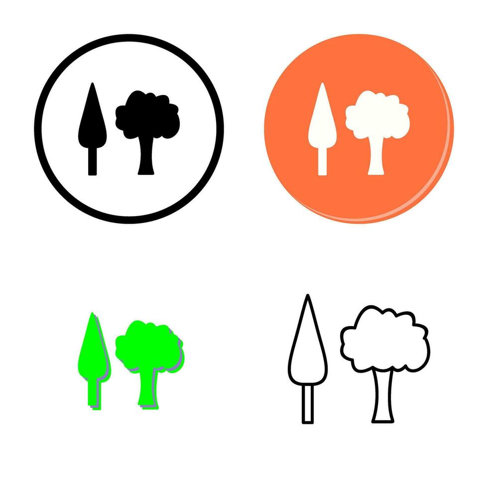 Trees Vector Icon