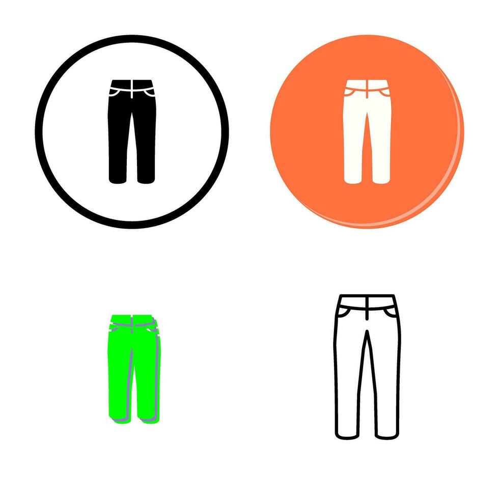 Trousers Vector Icon