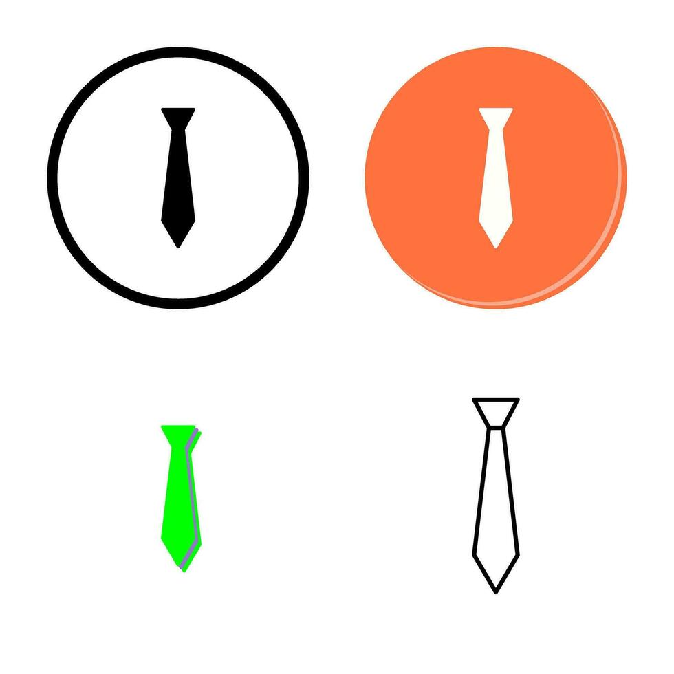 Tie Vector Icon