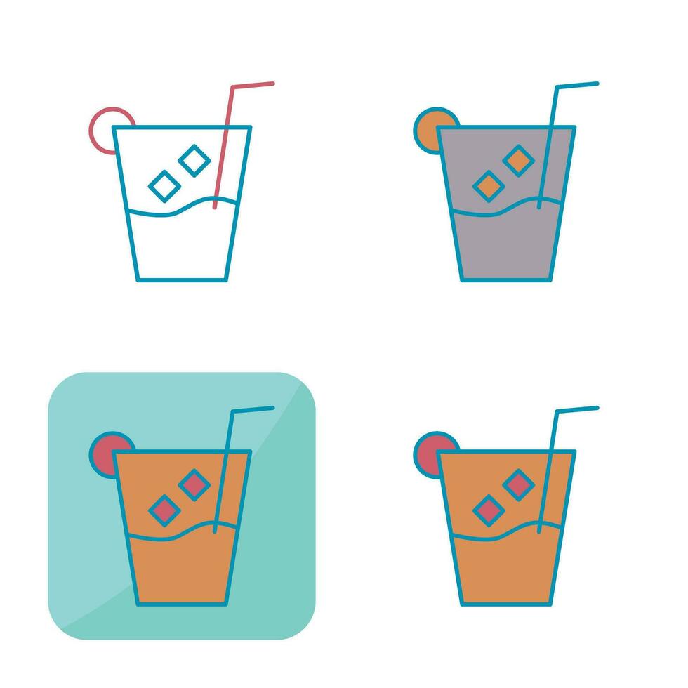 Unique Whiskey Sour Vector Icon
