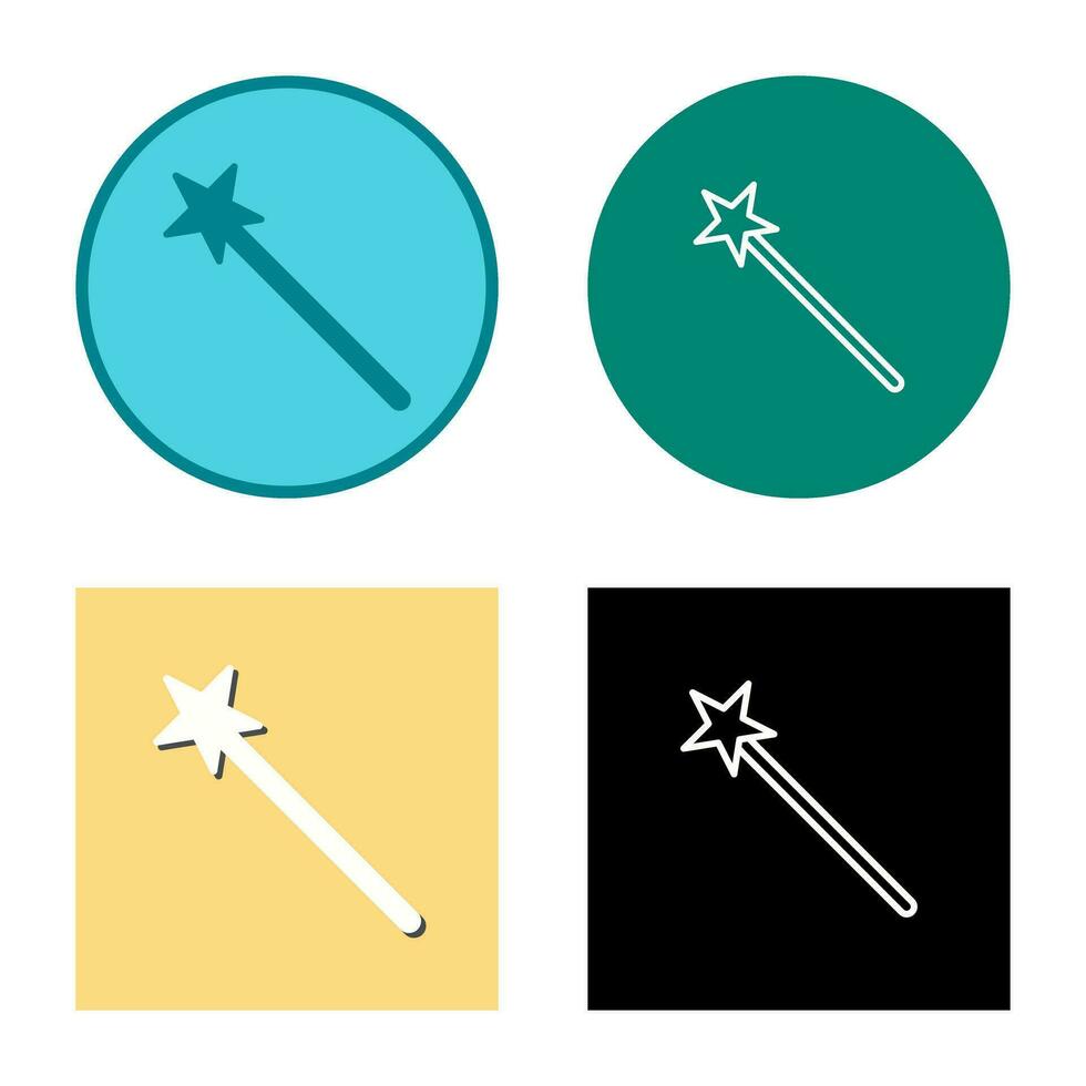 Unique Magic Vector Icon