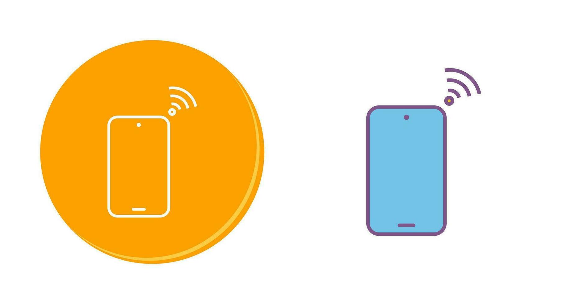 Unique Connected Device Vector Icon