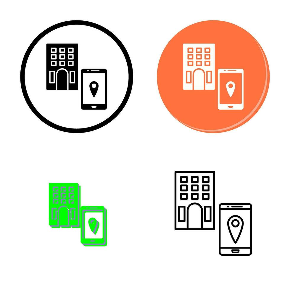 Find Hotel Vector Icon