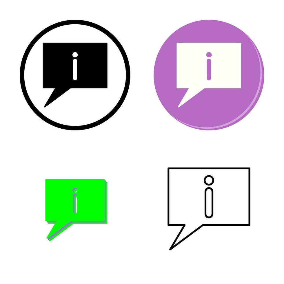 Information Vector Icon