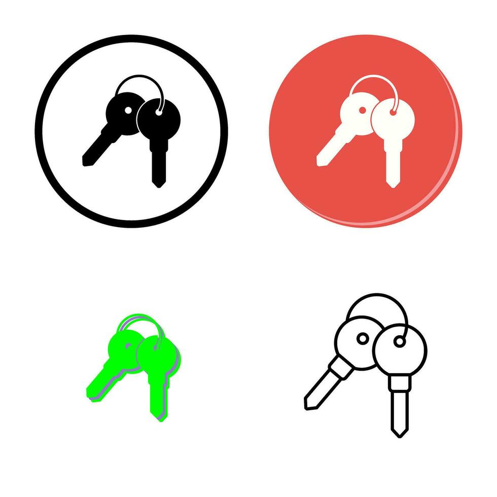 Keys Vector Icon