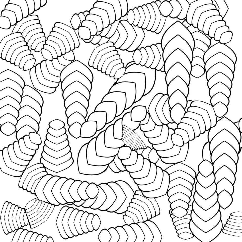 Vector monochrome lines pattern Background