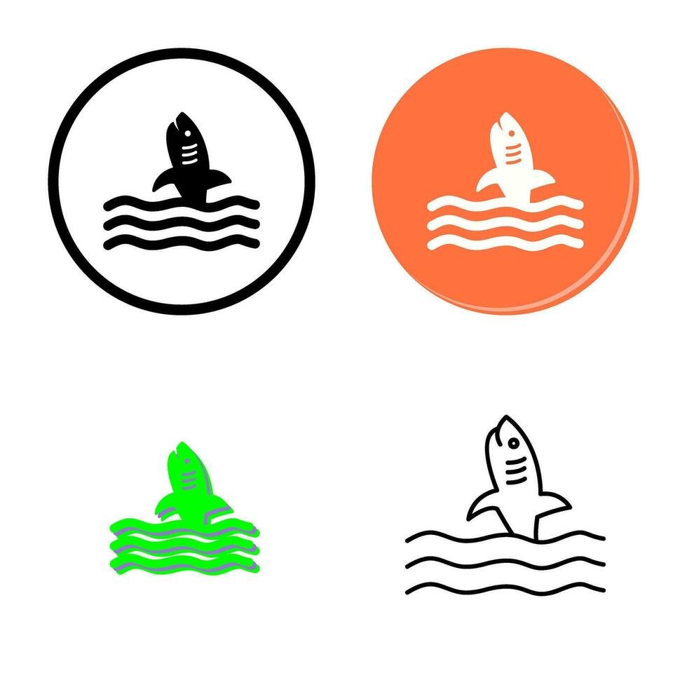 Dangerous Shark Vector Icon