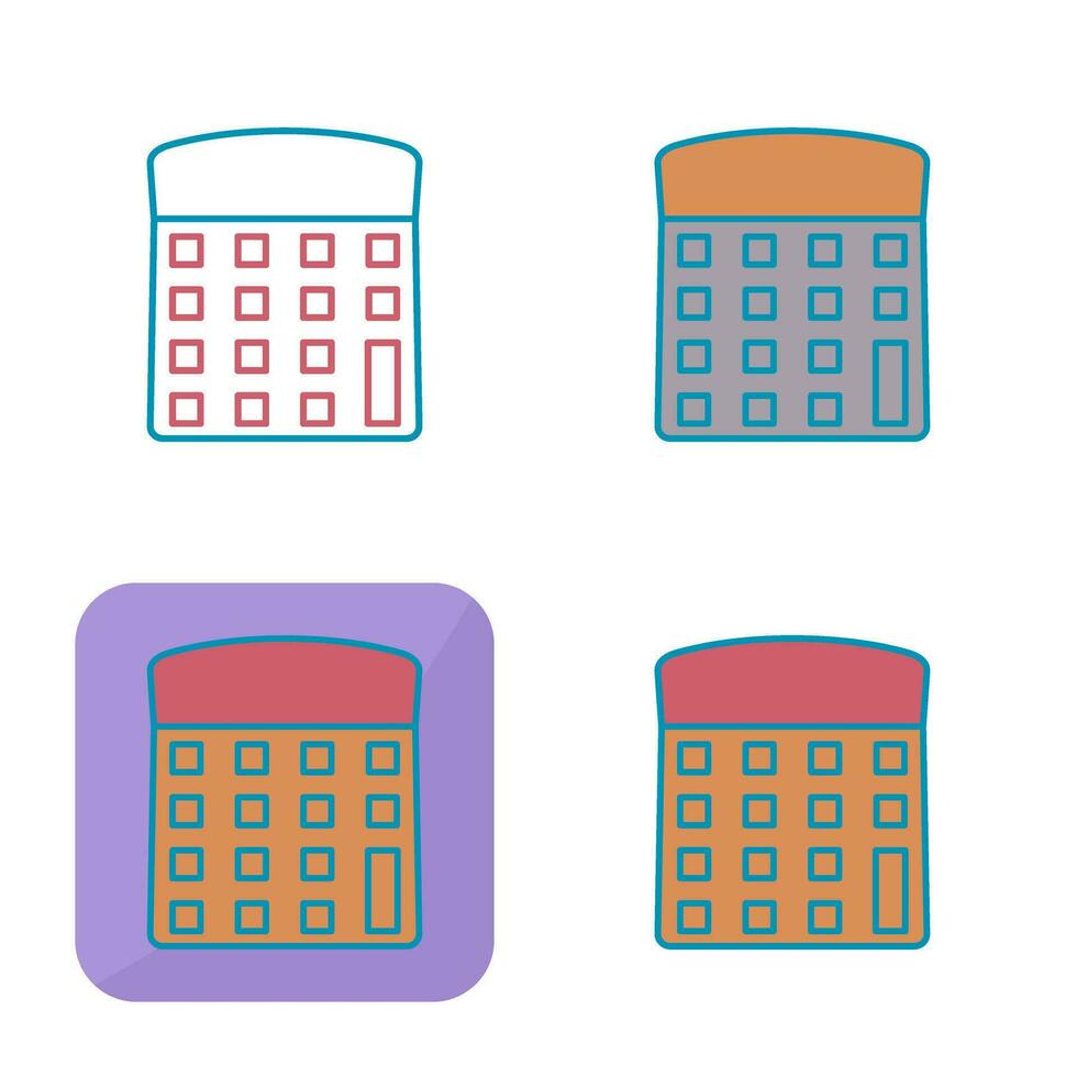 Unique Calculator Vector Icon