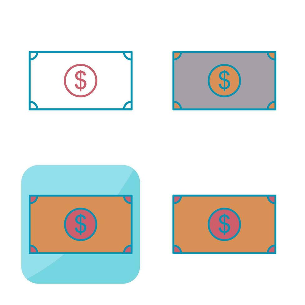 Unique Dollar Vector Icon
