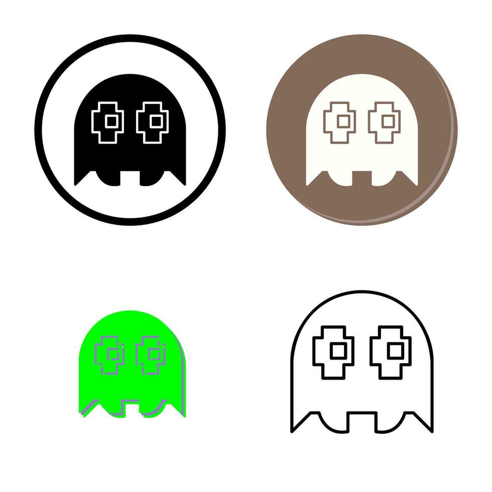 Unique Game Character Vector Icon