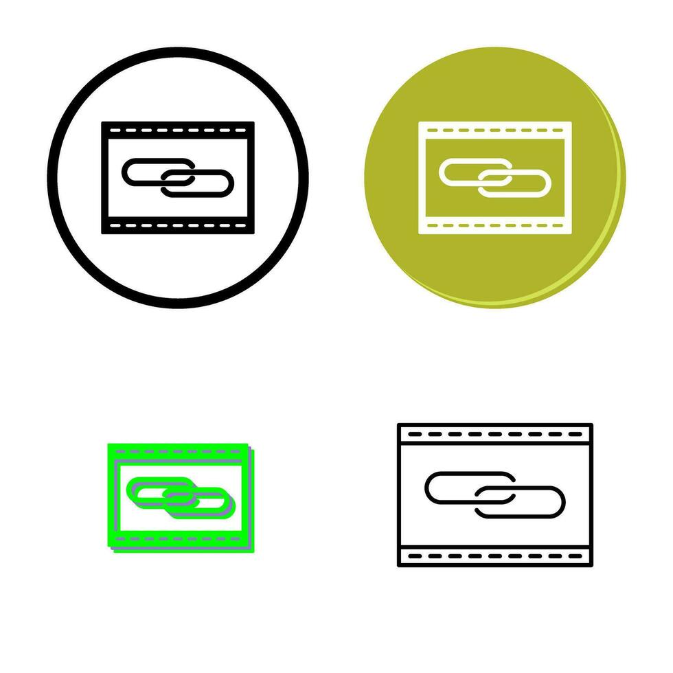 Unique Link Optimization Vector Icon