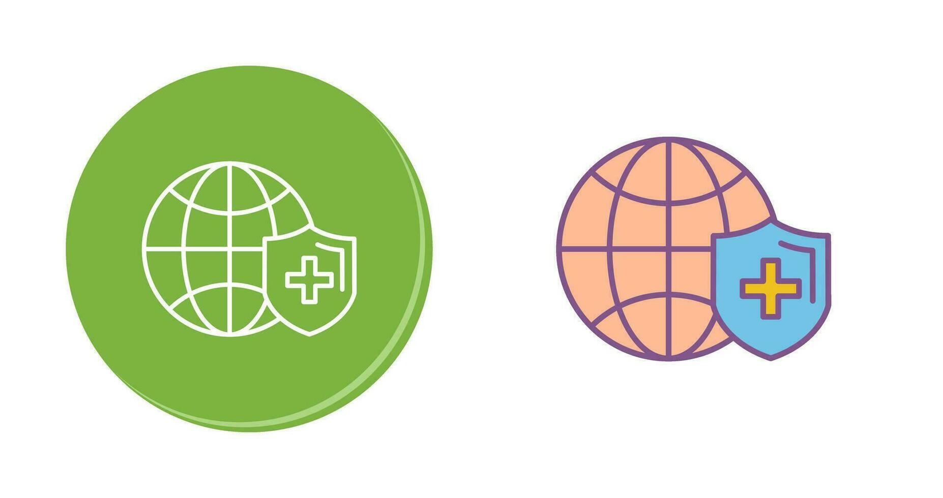 Global Protection Vector Icon
