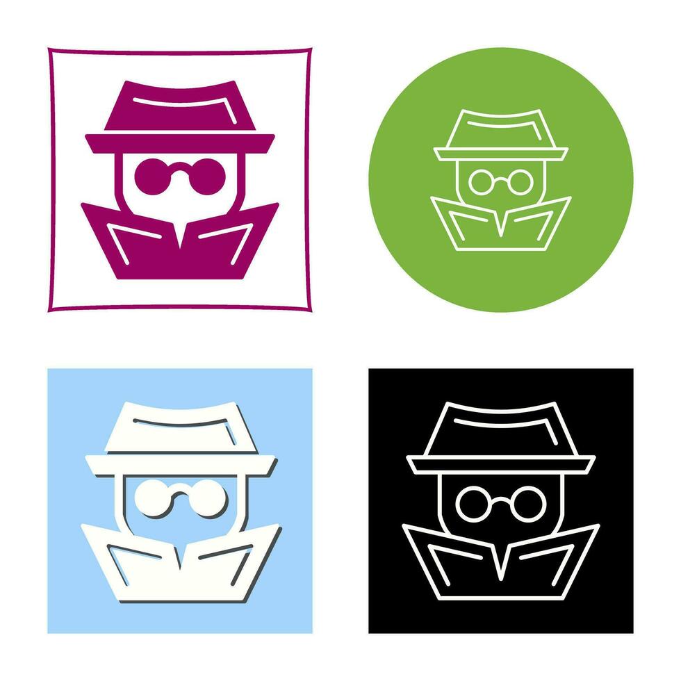 Hacker Vector Icon