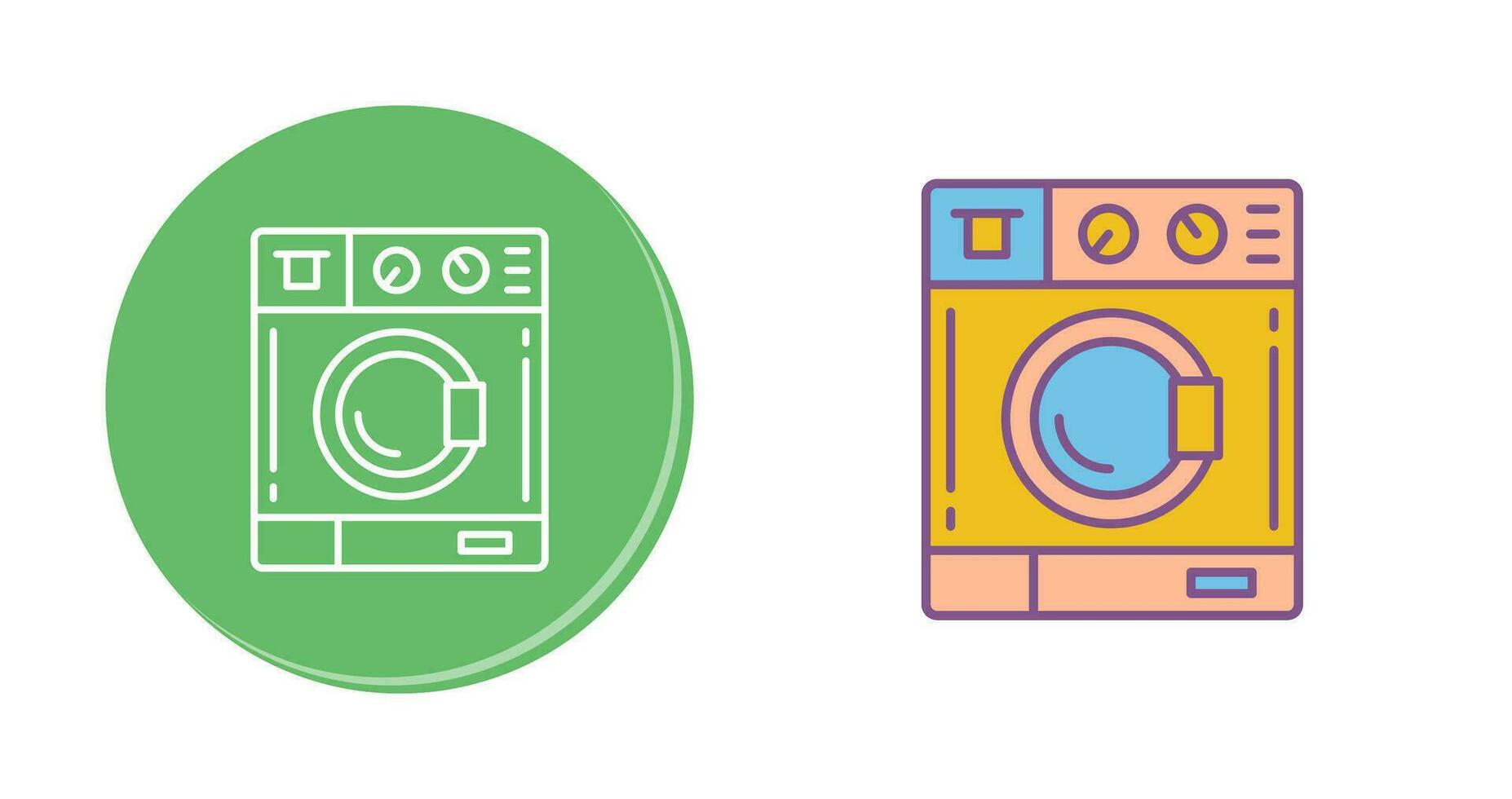 Washing Machine Vector Icon