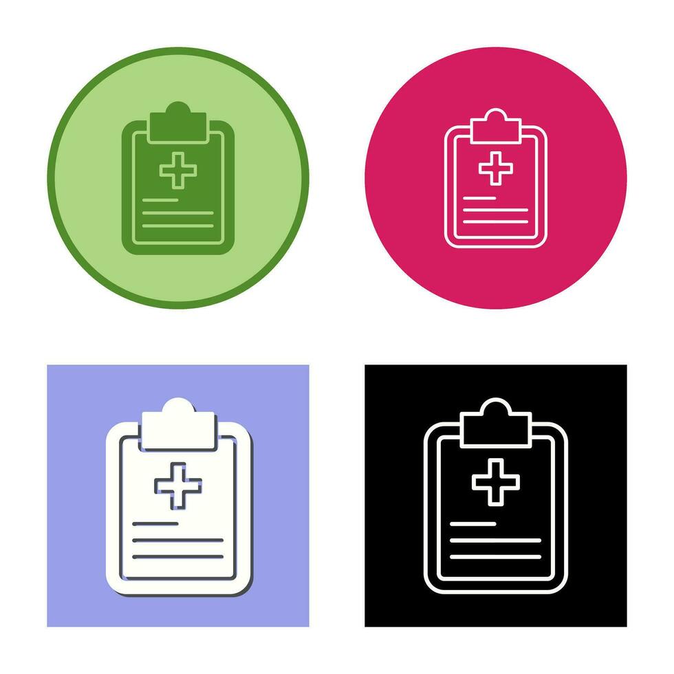 Prescription Vector Icon