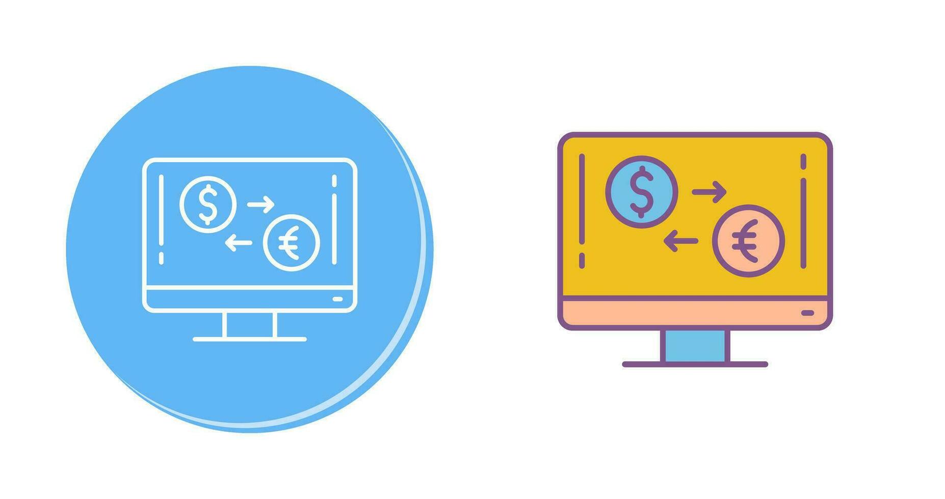Currency Exchange Vector Icon