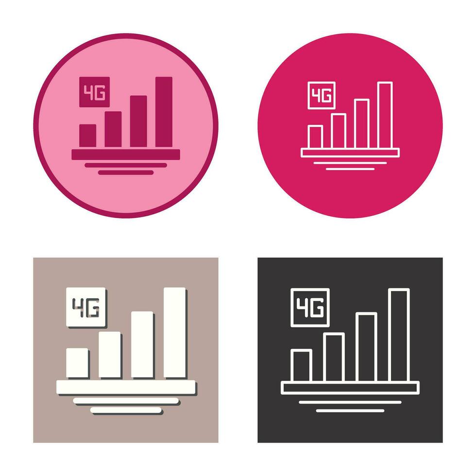 4G Vector Icon