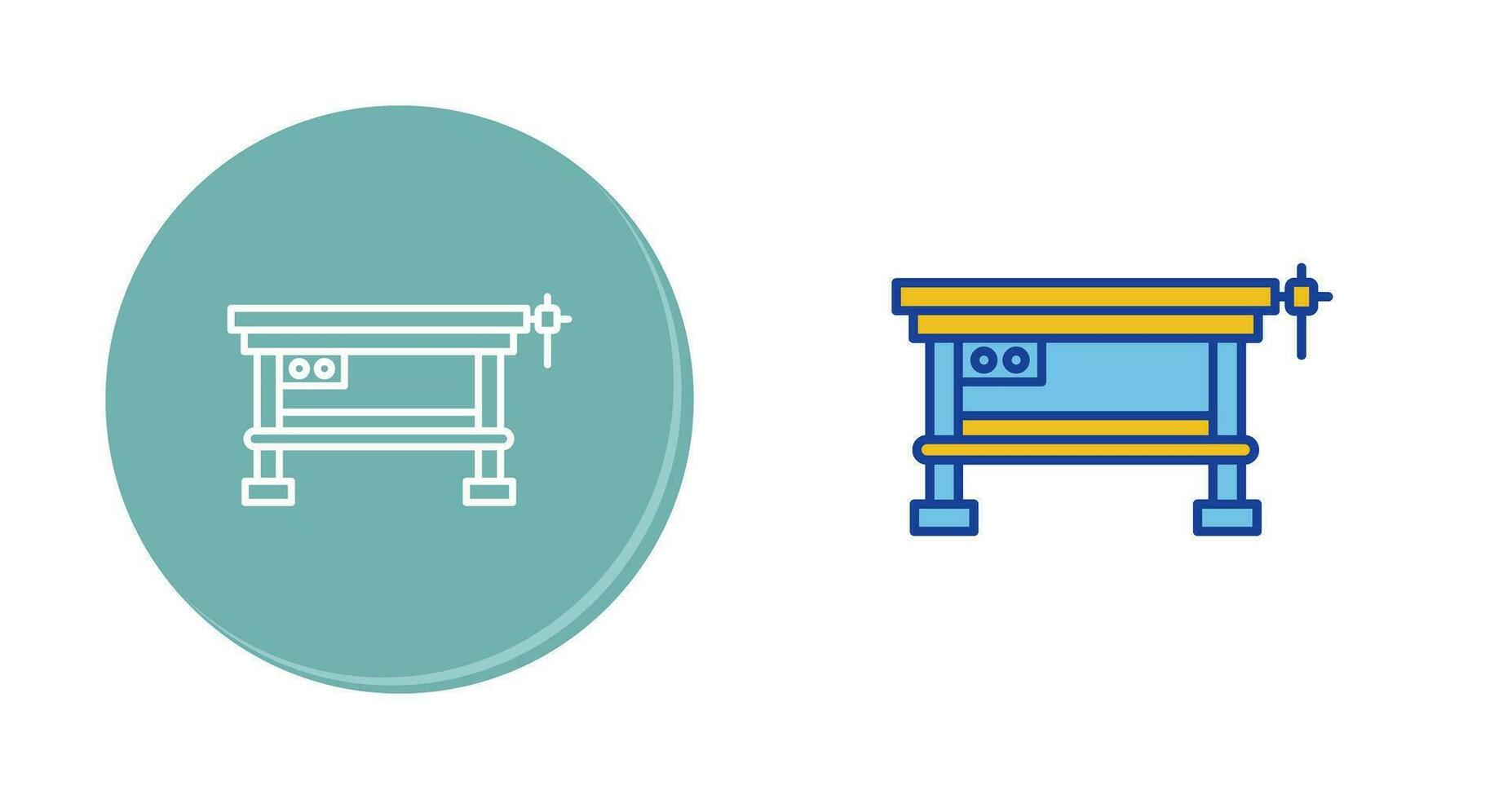 Work Bench Vector Icon