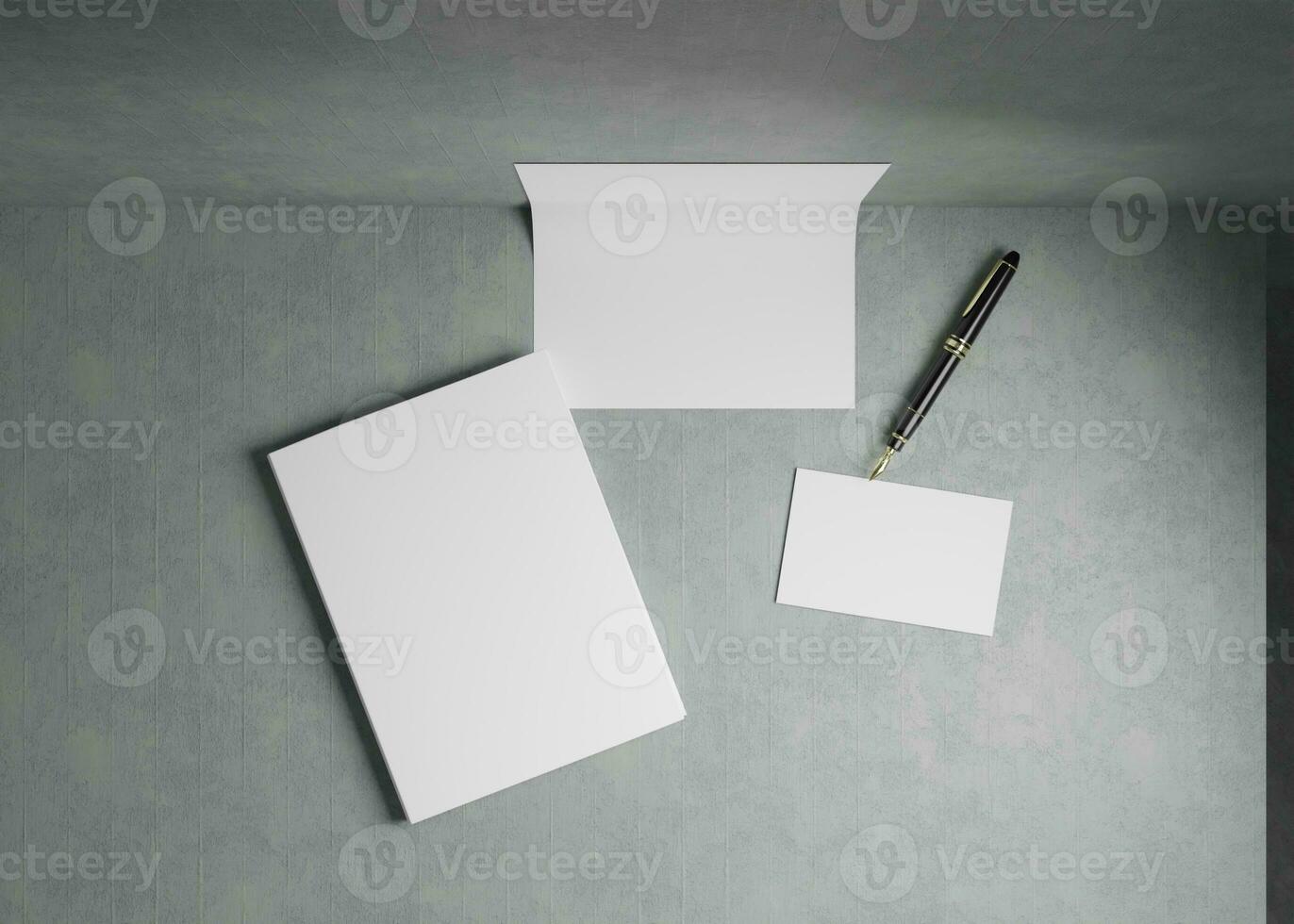 Stationery set mockup photo