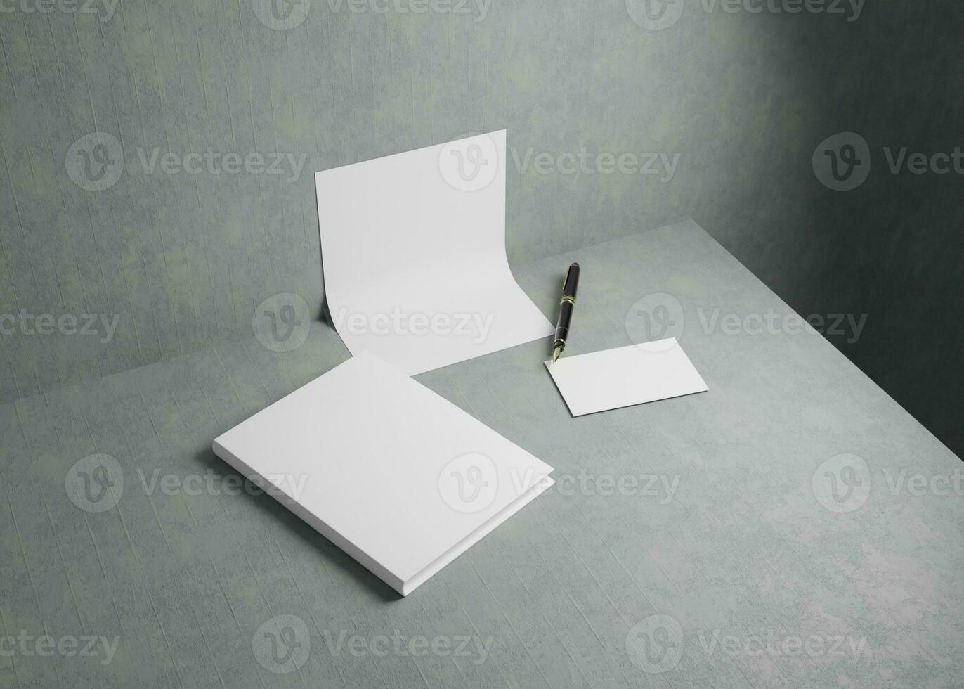 Stationery set mockup photo