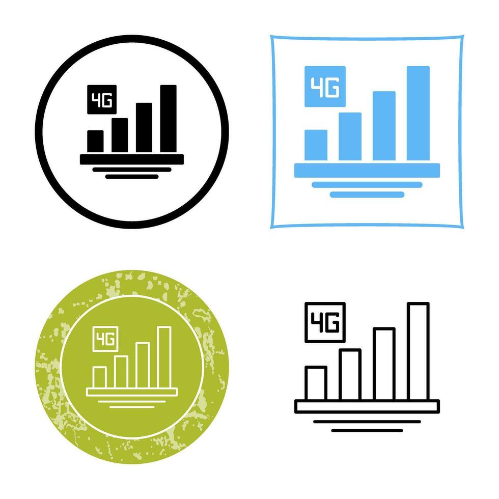 4G Vector Icon