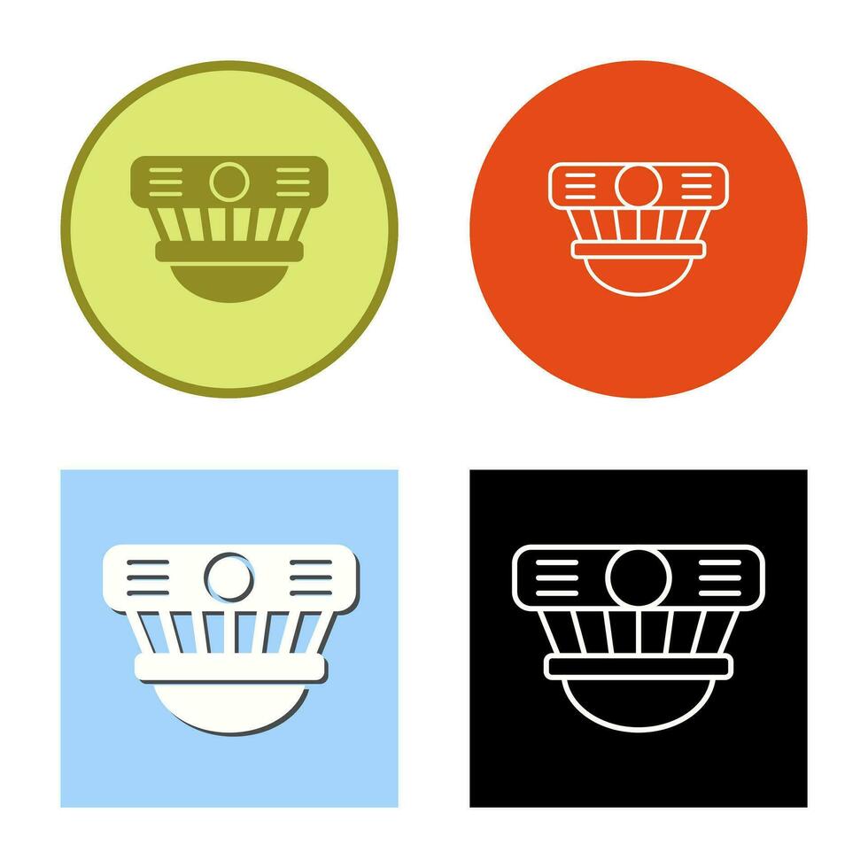 Smoke Detector Vector Icon