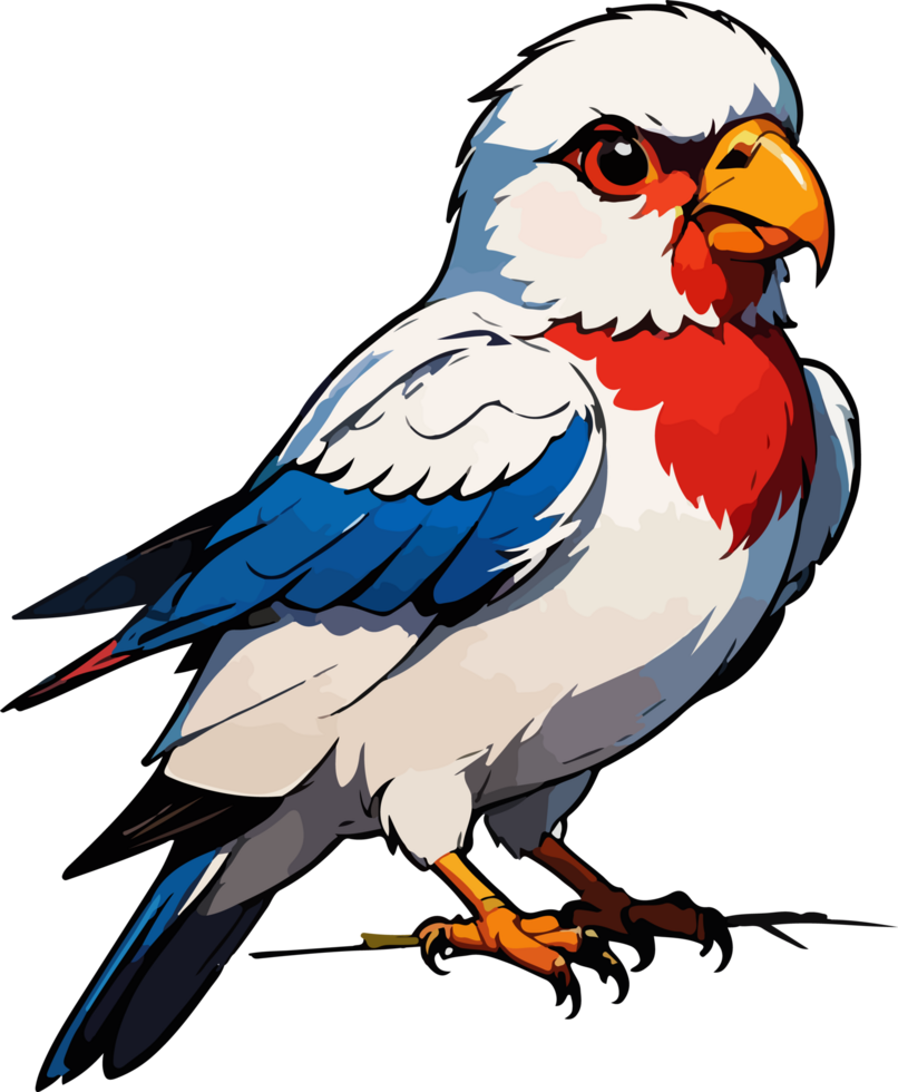 Lory Bird Cartoon PNG Image AI Generative 34475383 PNG