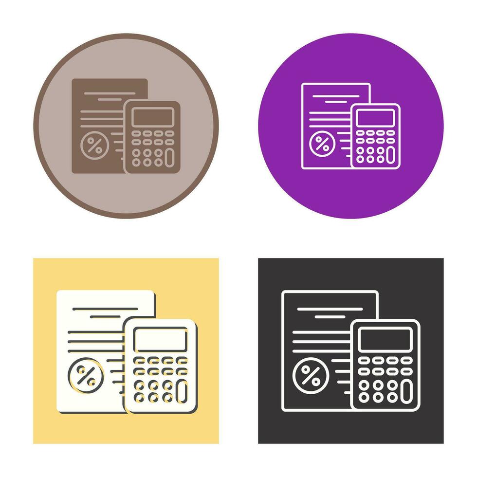 Tax Vector Icon