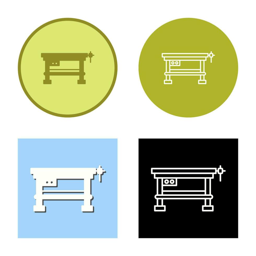 Work Bench Vector Icon