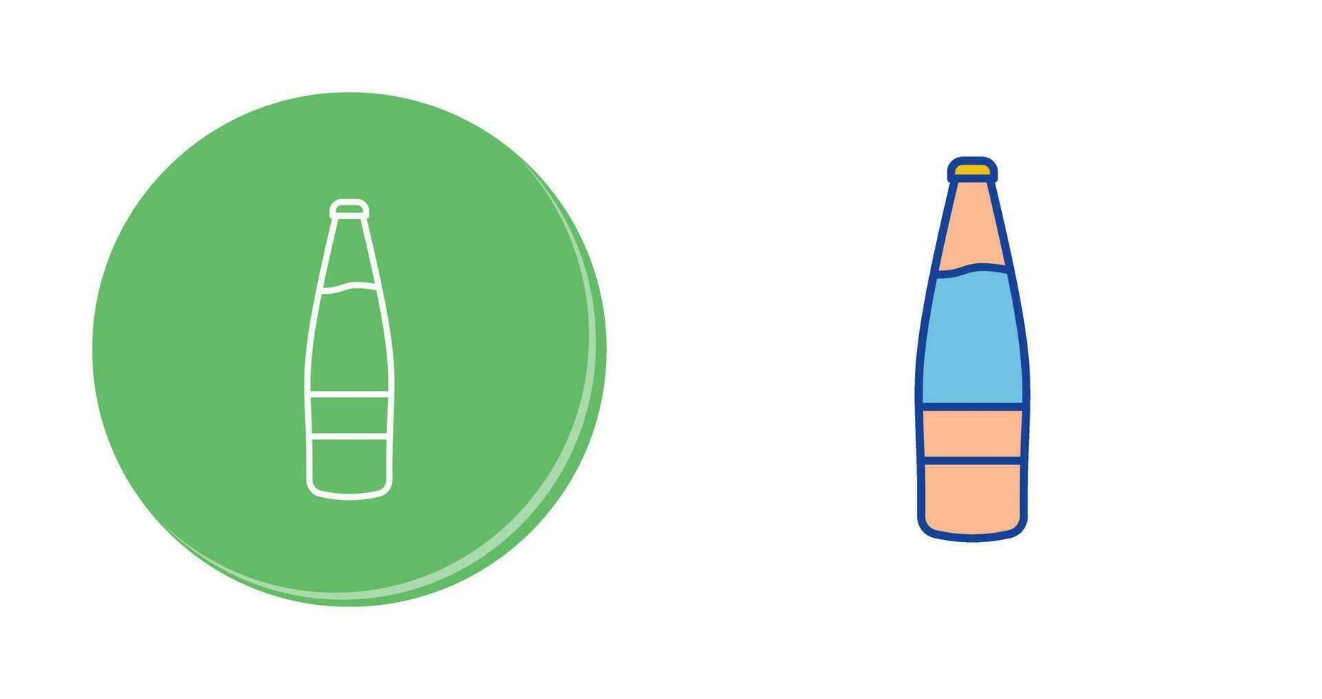 Beer Bottle Vector Icon