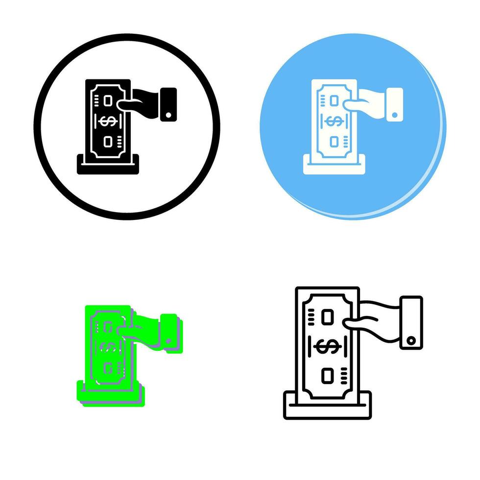 Deposit Vector Icon