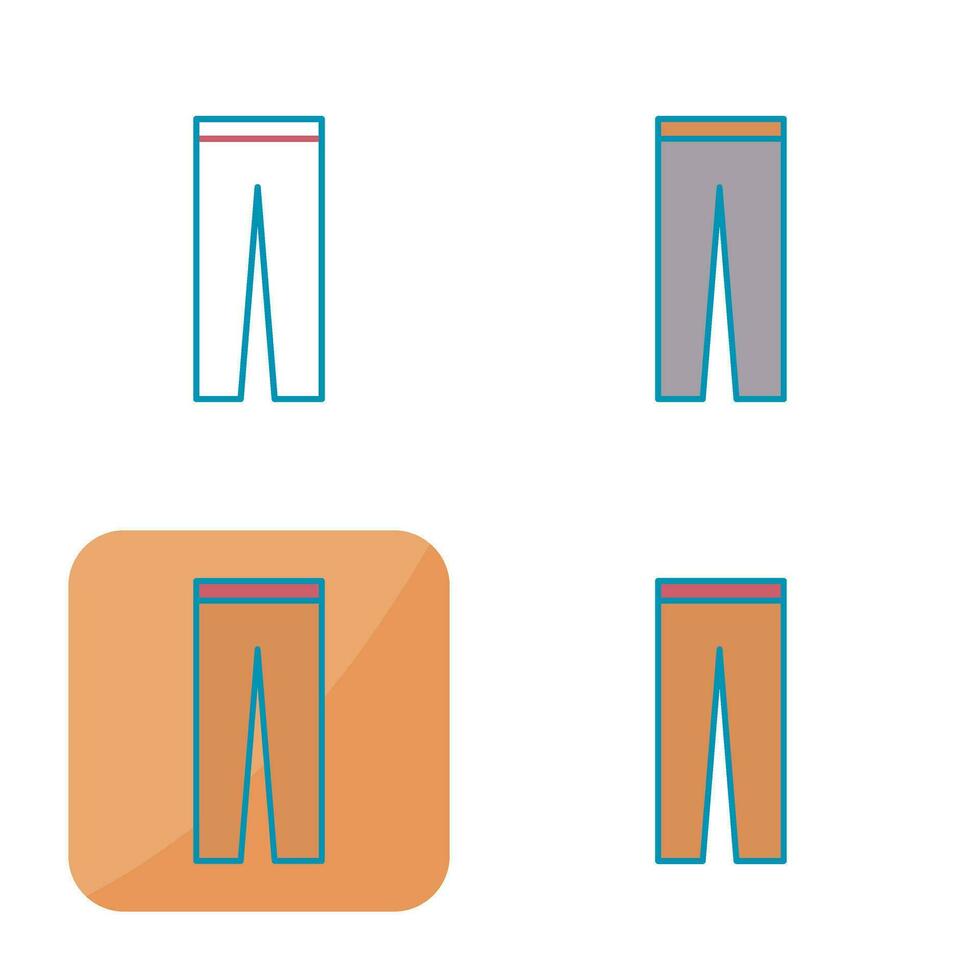 Trousers Vector Icon