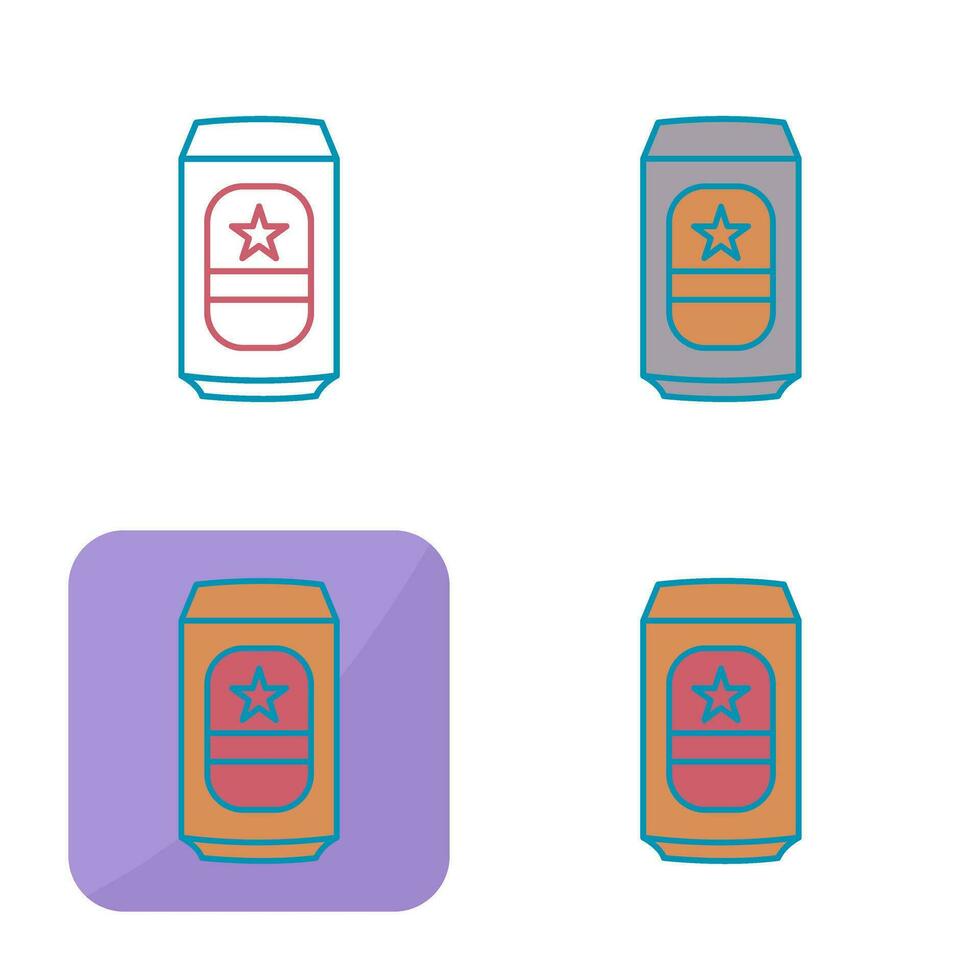 Beer Can Vector Icon