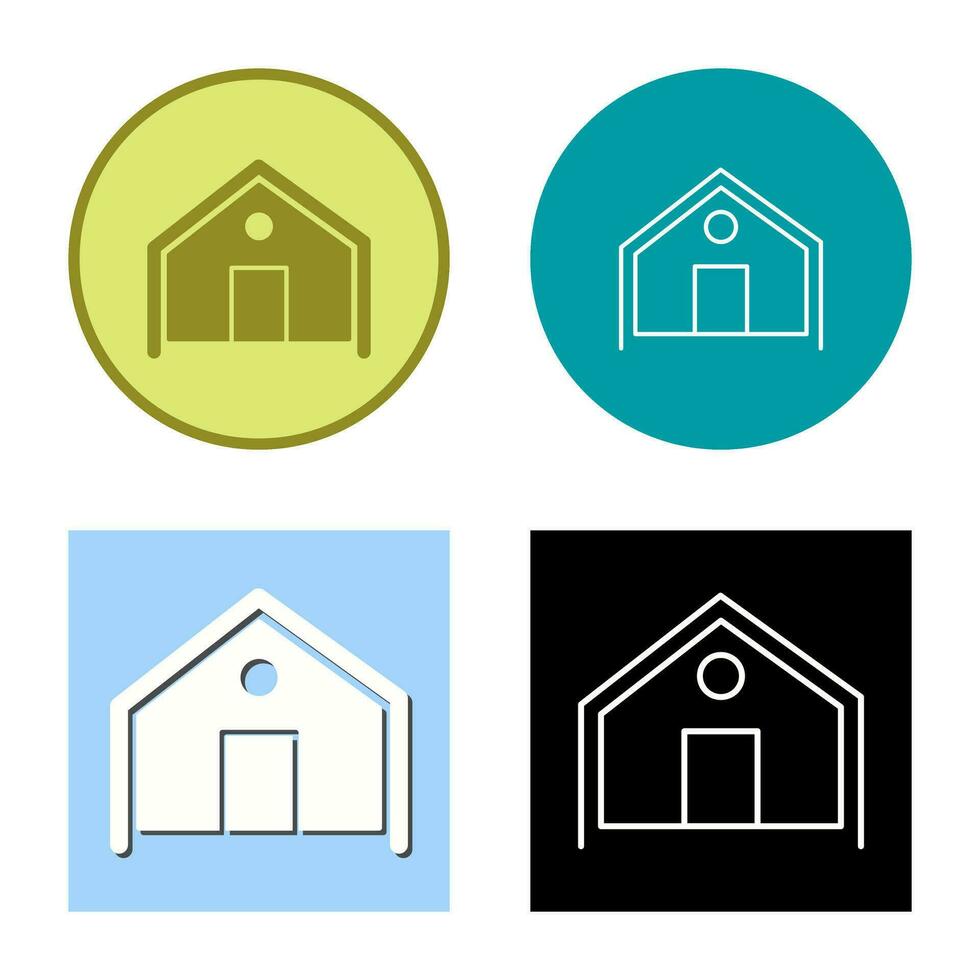 Tent Vector Icon